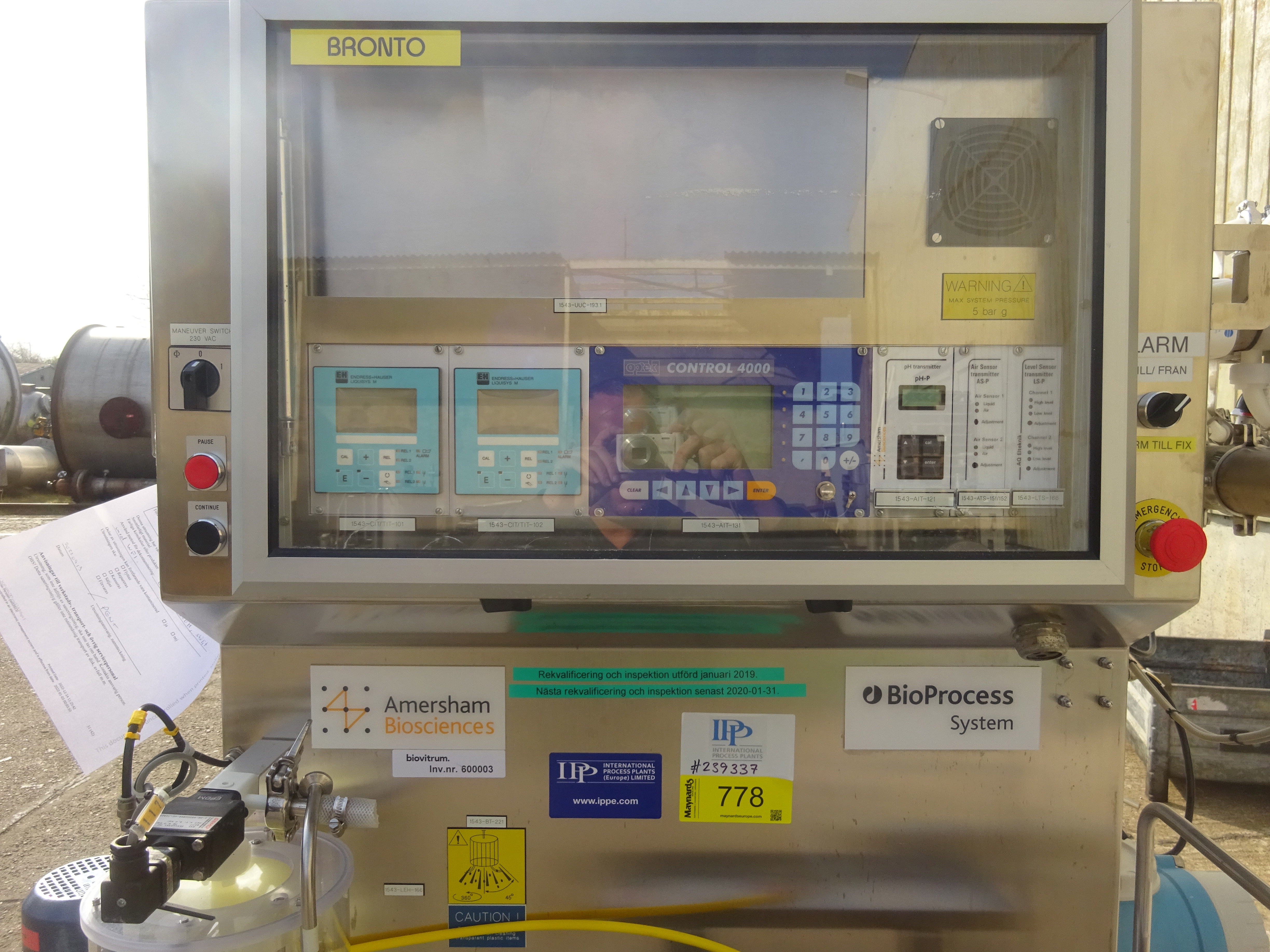 Stainless Steel 316 Column - IPP# 239337