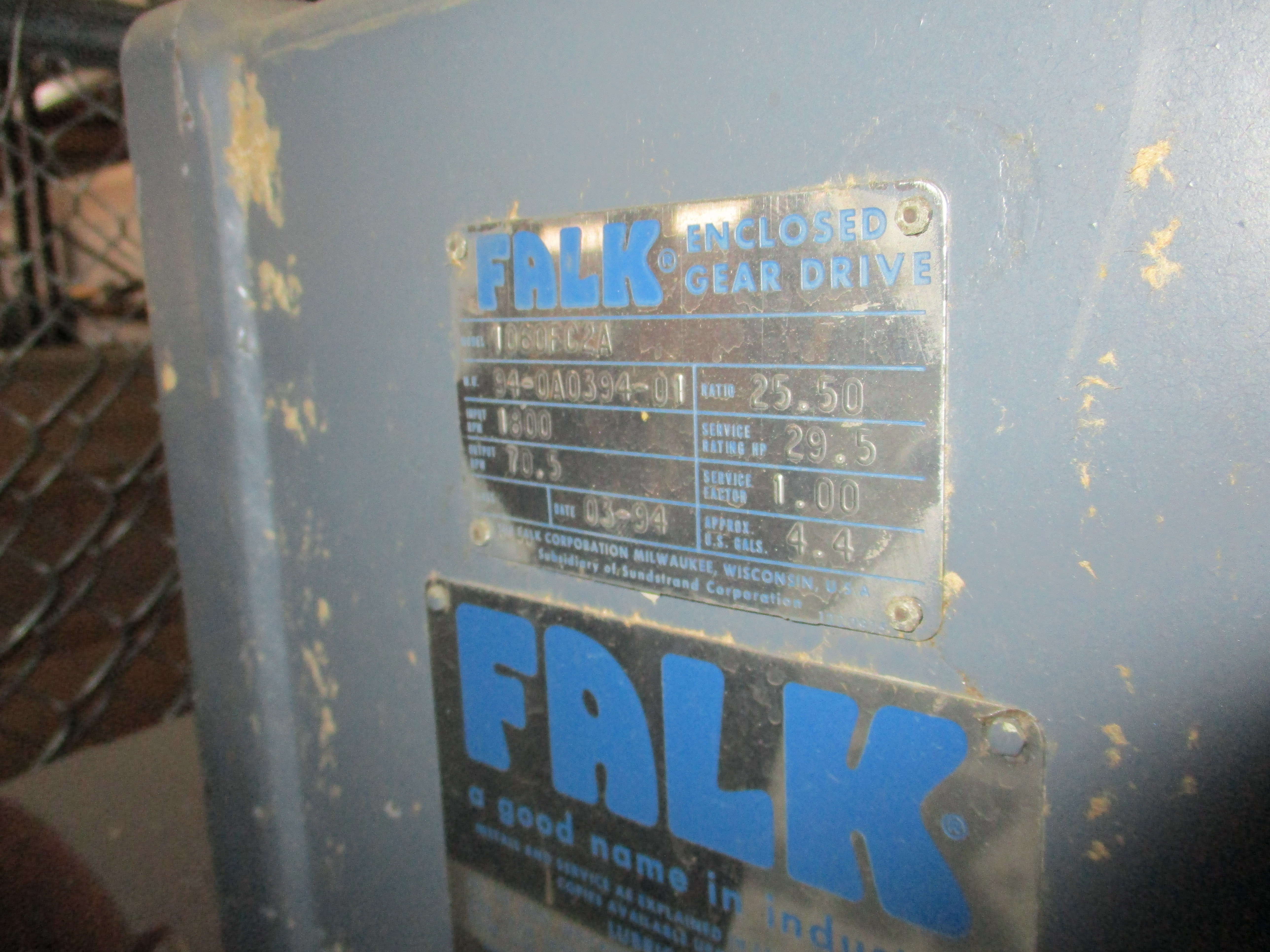  Carbon Steel  Gear Reducer 22 kW (29.5 HP) For Sale - IPP# 239467