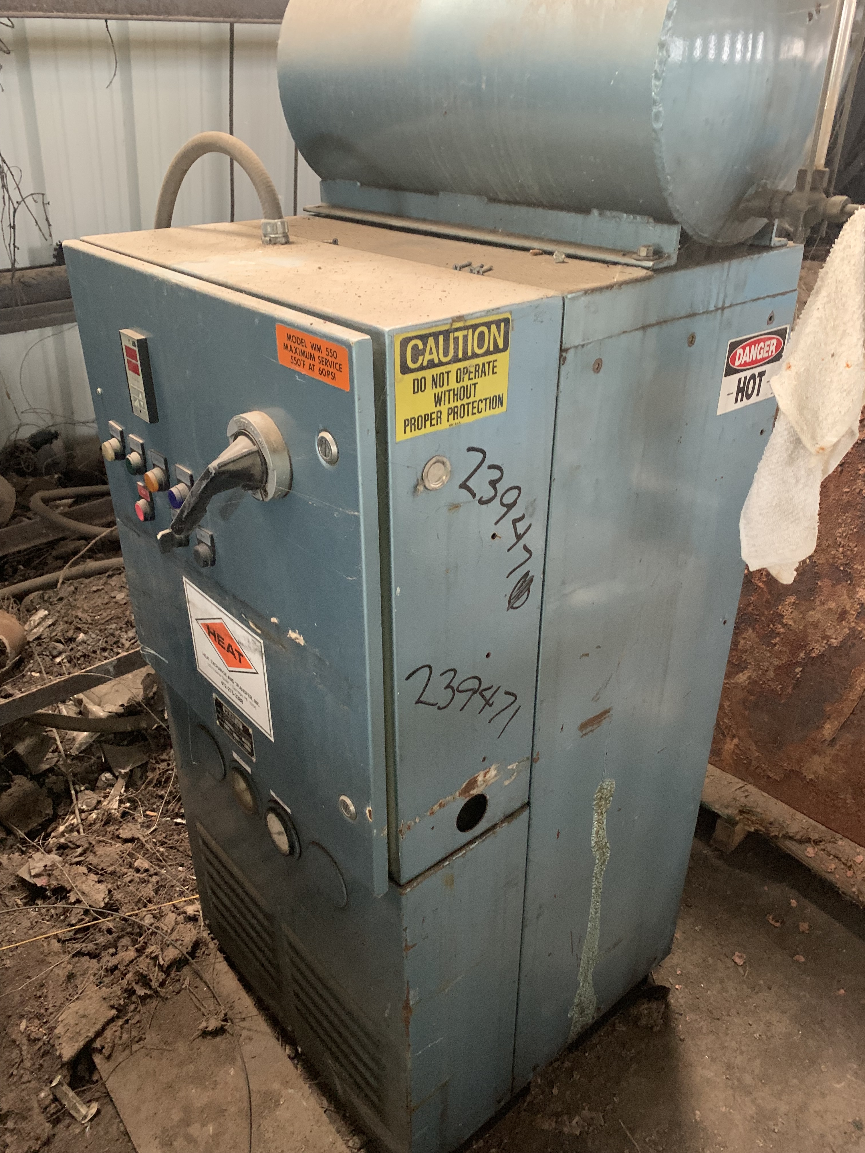 Carbon Steel HEAT WM550 Hot Oil Boiler - IPP# 239471