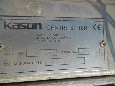  Hastelloy - C276 Rotary Screener  For Sale - IPP# 230189