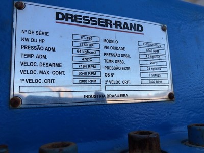 Unused Carbon Steel Dresser Rand E-1SU2B1504 Steam Turbine - IPP# 230240