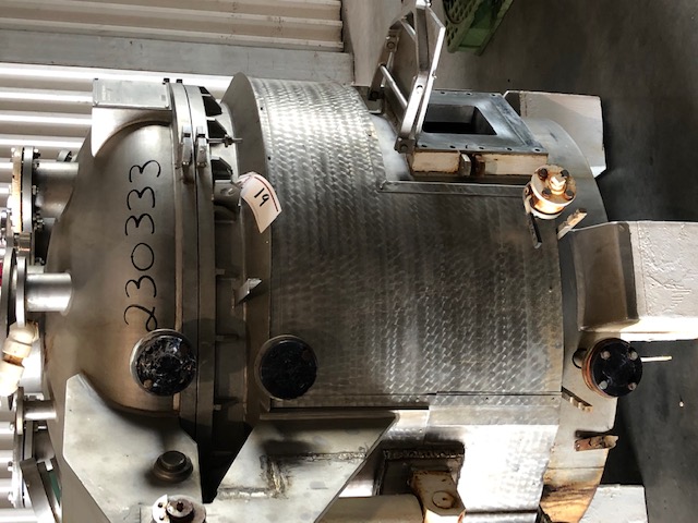  Stainless Steel 321  Dryer-Pan 1.15 m3 (40.6 ft3) For Sale - IPP# 230333