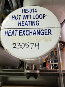 Stainless Steel 316 Allegheny Bradford Corp. Shell and Tube Heat Exchanger - IPP# 230574