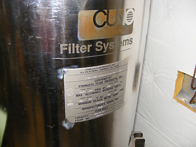  Stainless Steel 316 Cartridge And Candle Filter  For Sale - IPP# 230508
