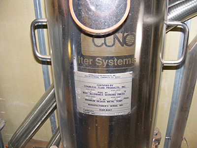 Stainless Steel 316 Cuno Cartridge And Candle Filter - IPP# 230510