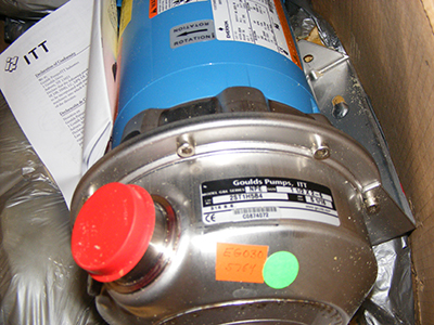 Unused Centrifugal Pump 34.1 m3/h (150 GPM) Stainless Steel 316 For Sale - IPP# 230517