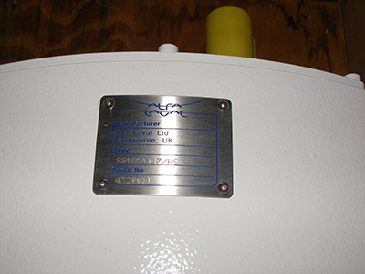 Stainless Steel 316 Alpha Laval Type SRU3/027/HS Rotary Pump - IPP# 230520
