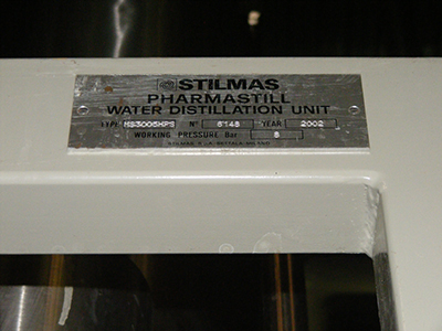 Stainless Steel 316 Stilmas MS3005HPS Water Treatment - IPP# 230713