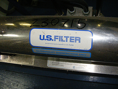 Stainless Steel 316L Aquafine CSL MP-2-SL Water Treatment - IPP# 230715