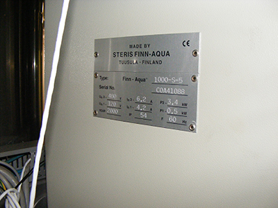 Stainless Steel 316 Steris Finn-Aqua 1000-S-5 Still - IPP# 230719