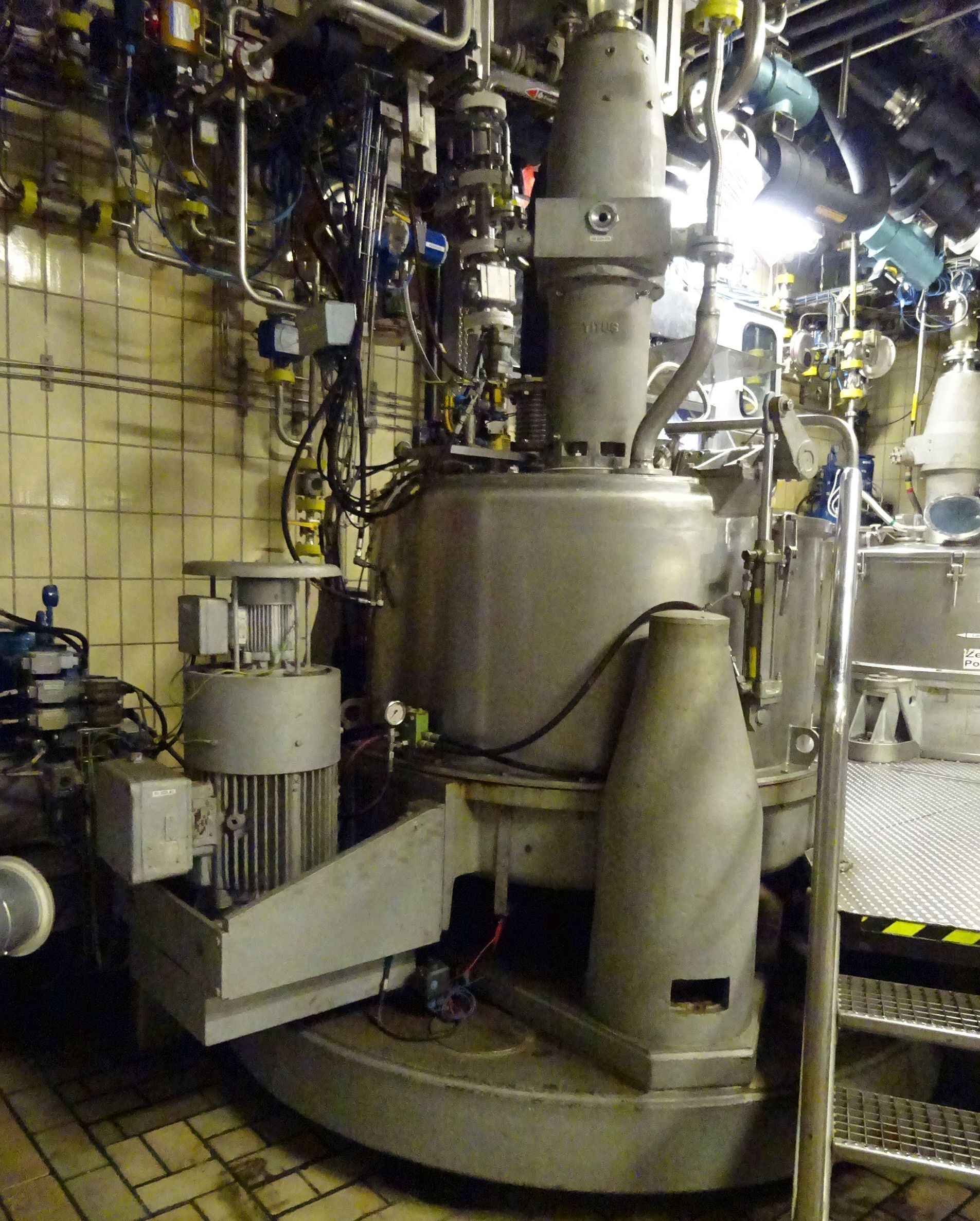 Stainless Steel 316 Ellerwerk 736 C-T Manual Discharge-Top Centrifuge-Basket - IPP# 231008