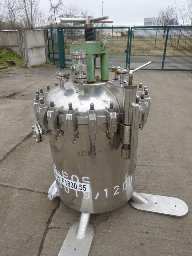  Pressure Leaf Filter 9.5 m² (102.3 ft²) Stainless Steel Austenitic For Sale - IPP# 231027