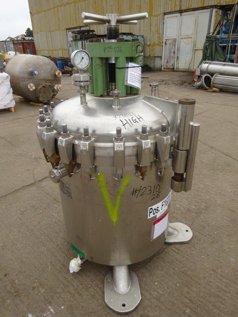  Pressure Leaf Filter 9.5 m² (102.3 ft²) Stainless Steel Austenitic For Sale - IPP# 231026