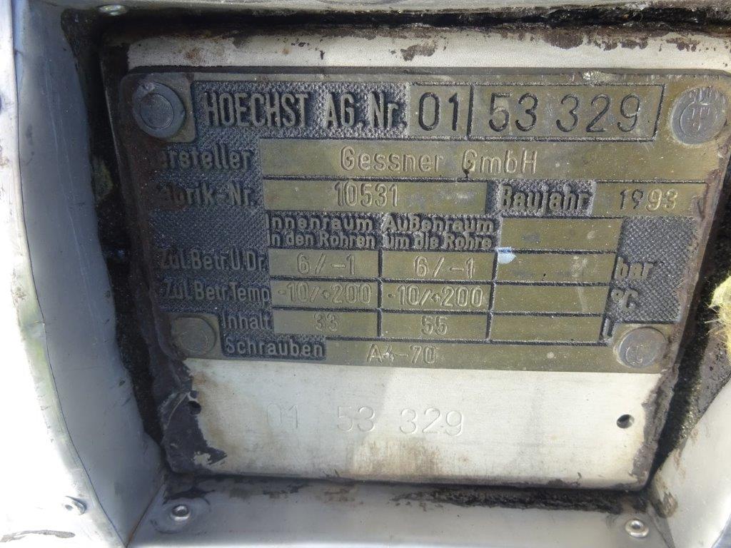  Shell and Tube Heat Exchanger 5.1 m² (54.9 ft²) Stainless Steel Austenitic For Sale - IPP# 231152