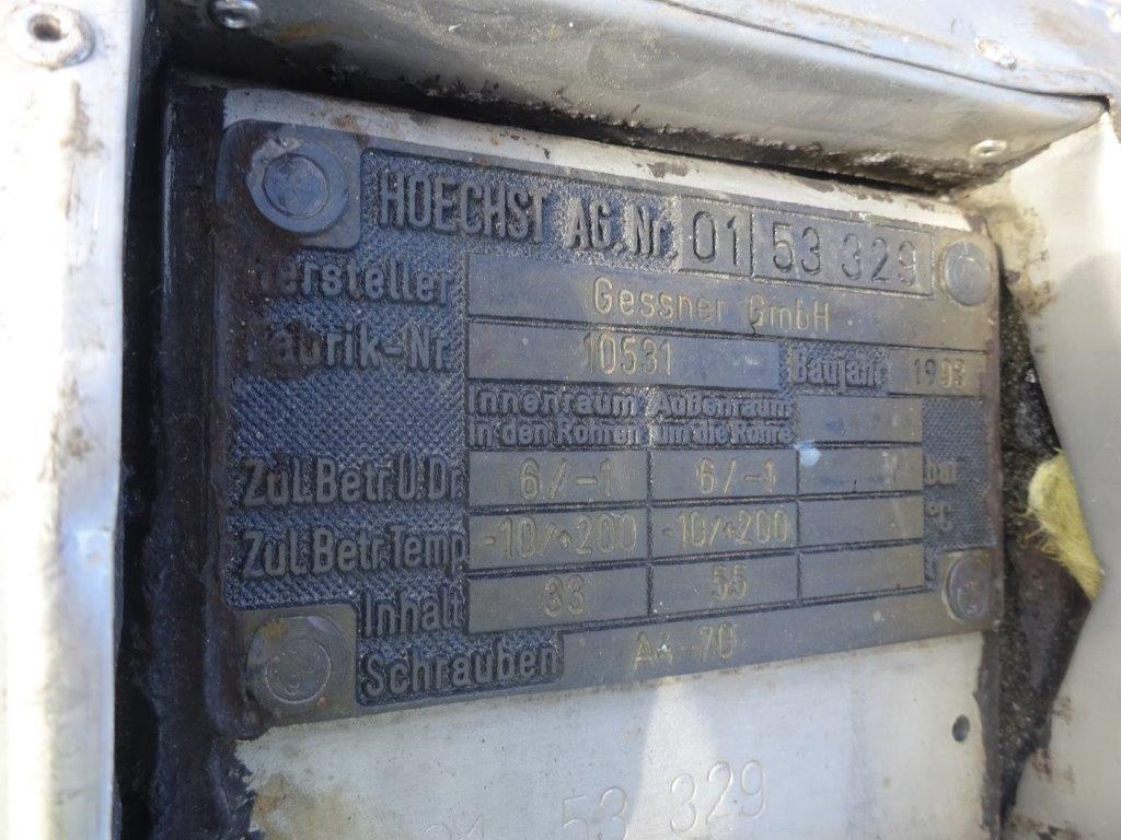  Shell and Tube Heat Exchanger 5.1 m² (54.9 ft²) Stainless Steel Austenitic For Sale - IPP# 231152