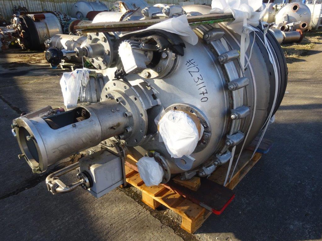 Used 861 L Glass-Lined Batch Agitated Reactor | Pfaudler AE-630 - IPP# 231170