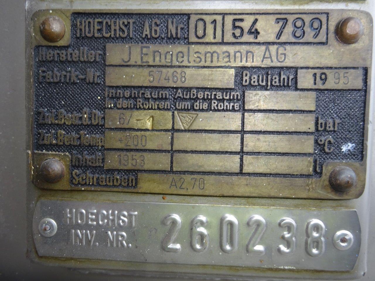  Bag House Dust Collector 1,200 mm (47.2 in) Stainless Steel Austenitic For Sale - IPP# 231195