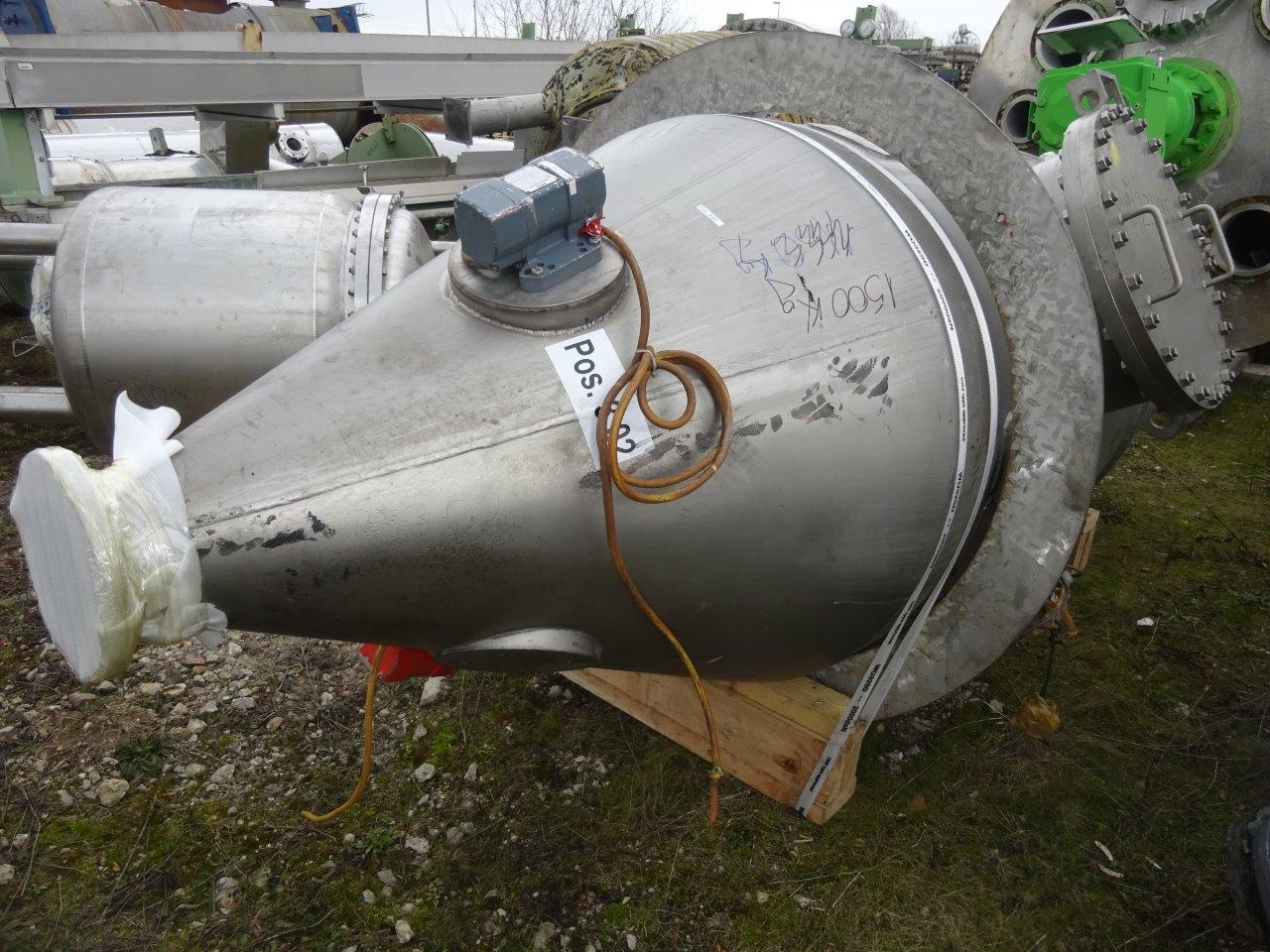  Bag House Dust Collector 1,200 mm (47.2 in) Stainless Steel Austenitic For Sale - IPP# 231195