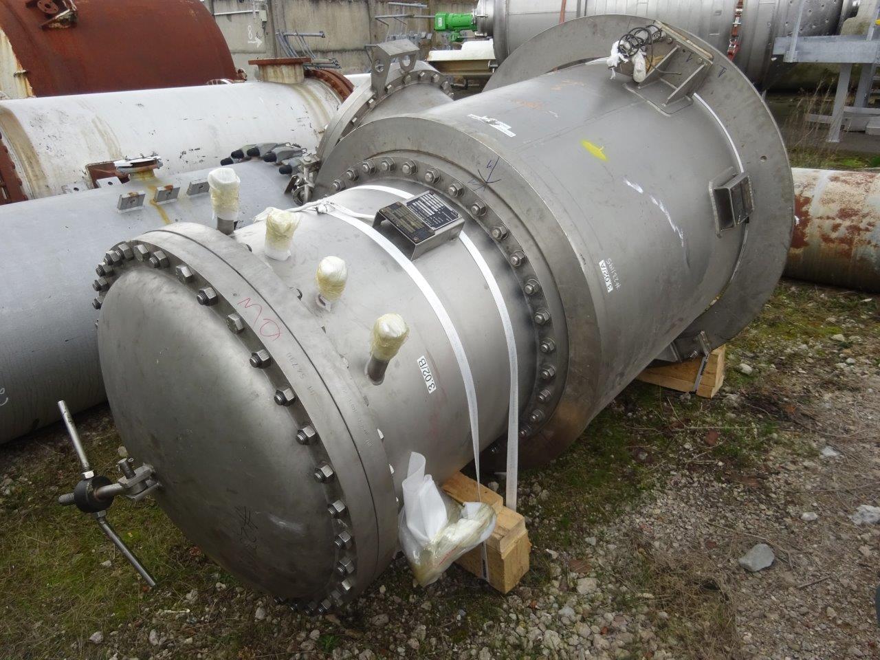  Bag House Dust Collector 1,200 mm (47.2 in) Stainless Steel Austenitic For Sale - IPP# 231195