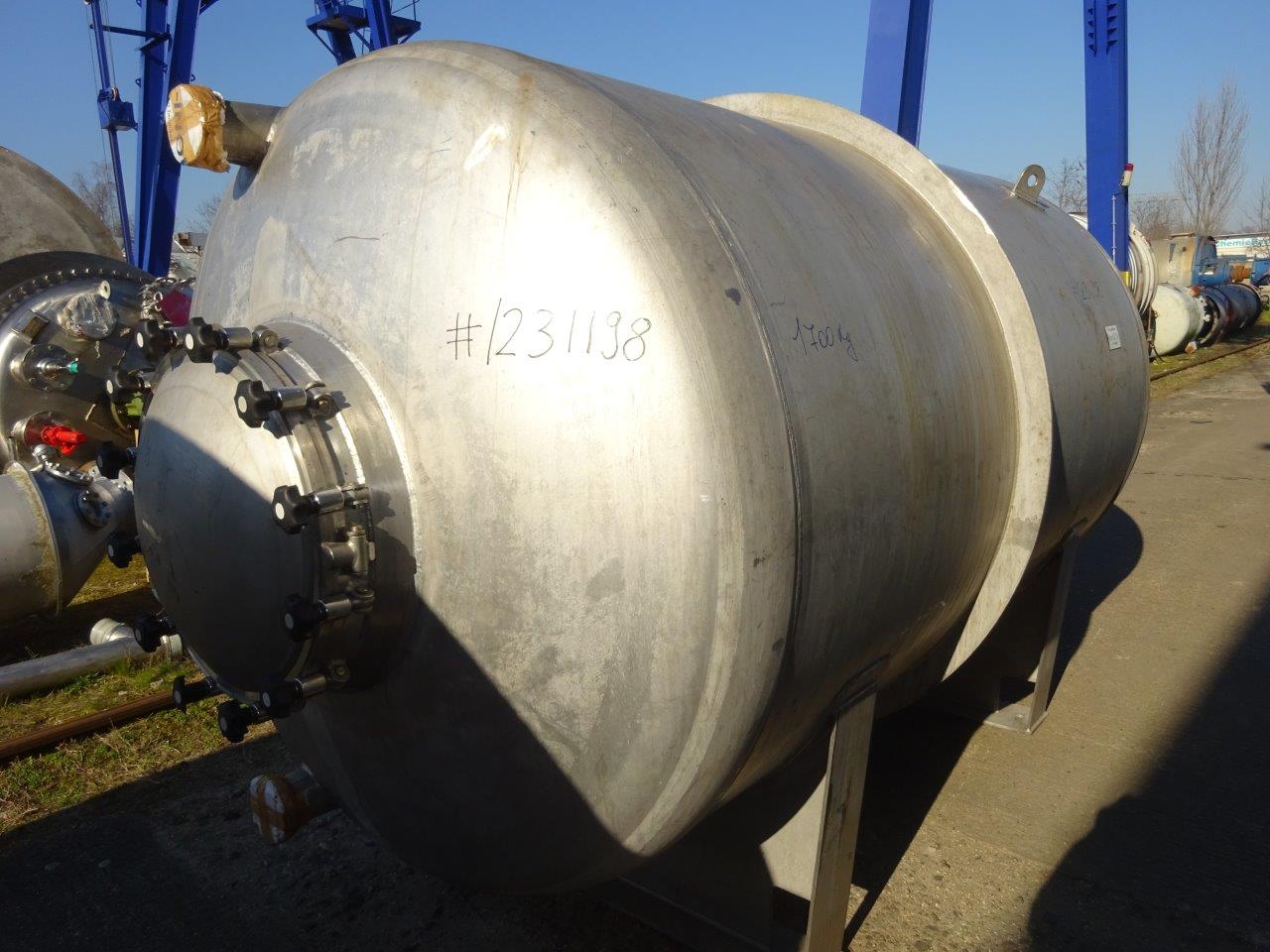Stainless Steel 316 Bolz Apparatebau  Tank - IPP# 231198