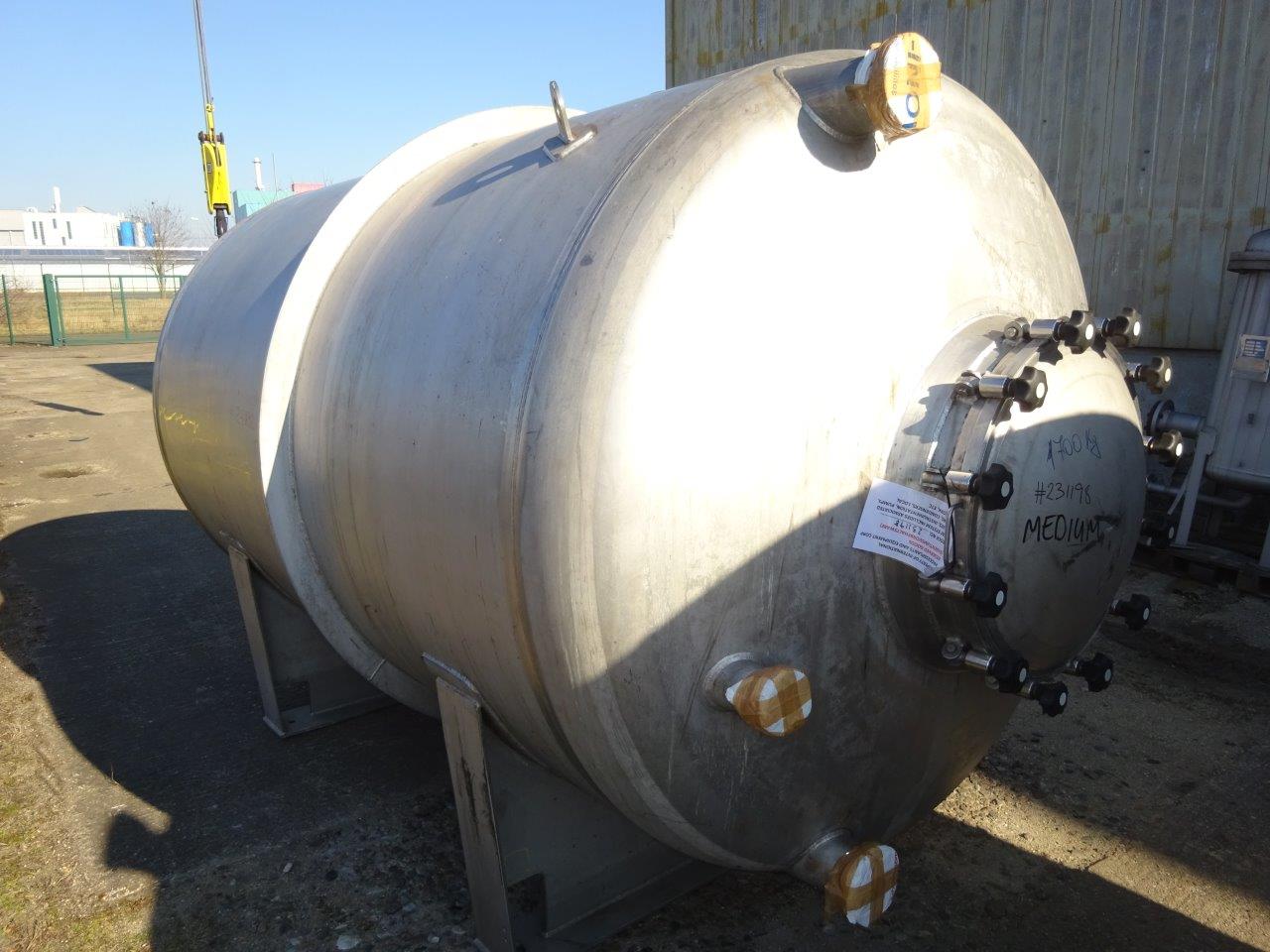 Stainless Steel 316 Bolz Apparatebau  Tank - IPP# 231198