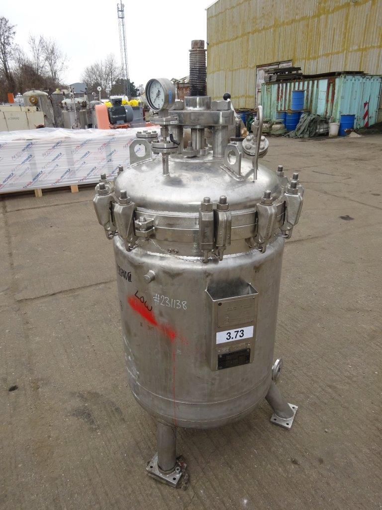 Stainless Steel Austenitic Schenck BSH 600 Pressure Leaf Filter - IPP# 231138