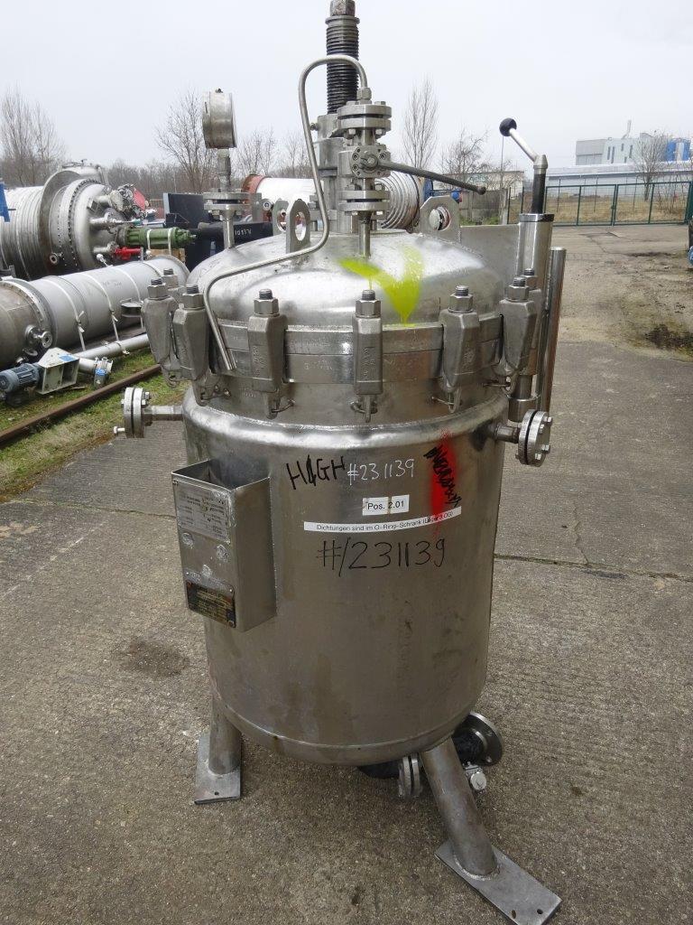  Pressure Leaf Filter 6 m² (64.6 ft²) Stainless Steel Austenitic For Sale - IPP# 231139