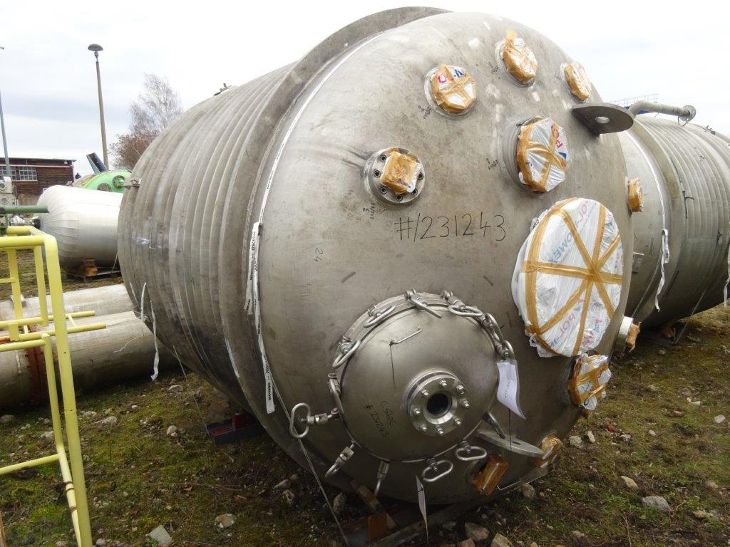 Stainless Steel 316Ti Highly Polished Chema Balcke-Durr VT Gmbh Batch-Type Agitated Reactor - IPP# 231243