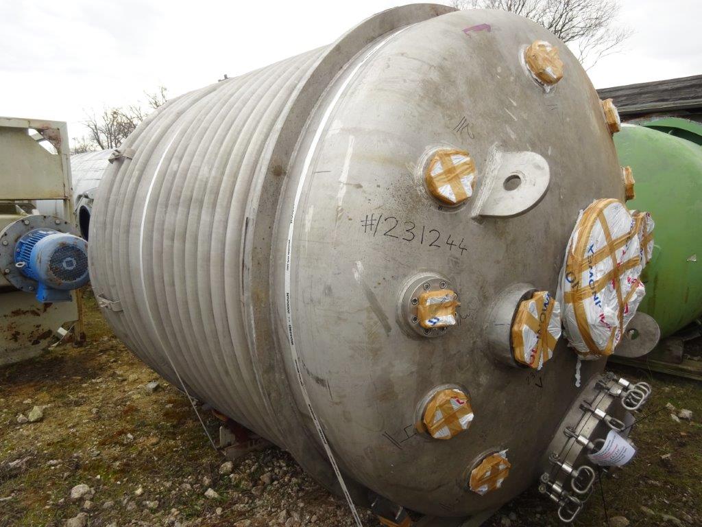Stainless Steel 316Ti Highly Polished Chema Balcke-Durr VT Gmbh Batch-Type Agitated Reactor - IPP# 231244