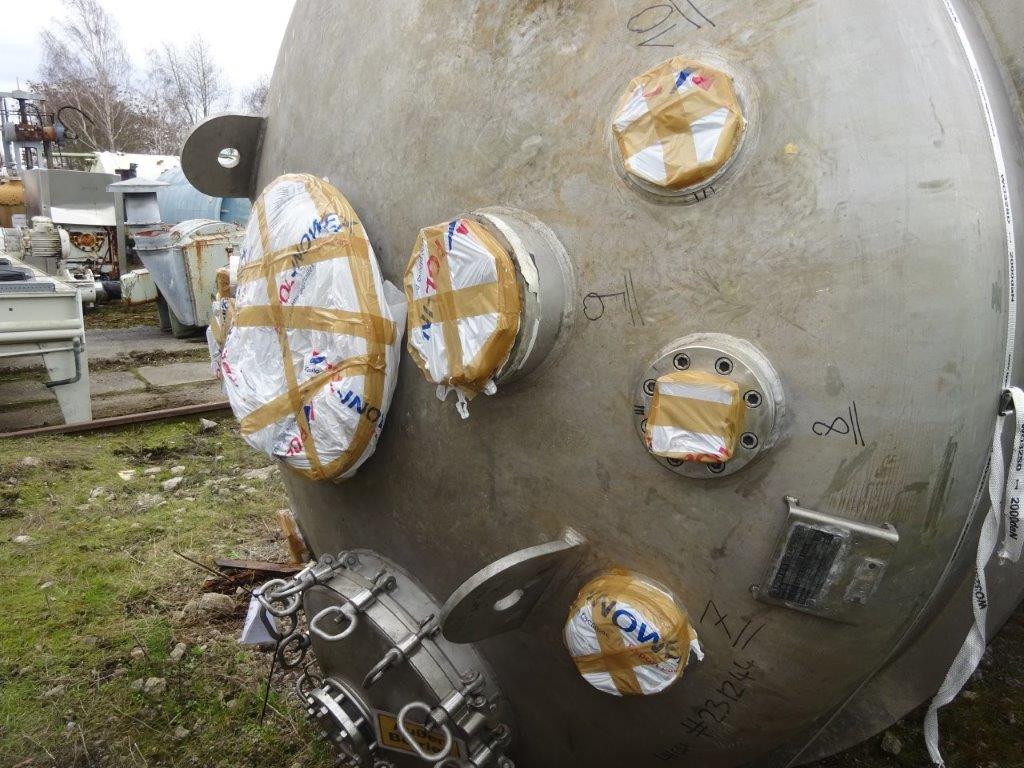Stainless Steel 316Ti Highly Polished Chema Balcke-Durr VT Gmbh Batch-Type Agitated Reactor - IPP# 231244