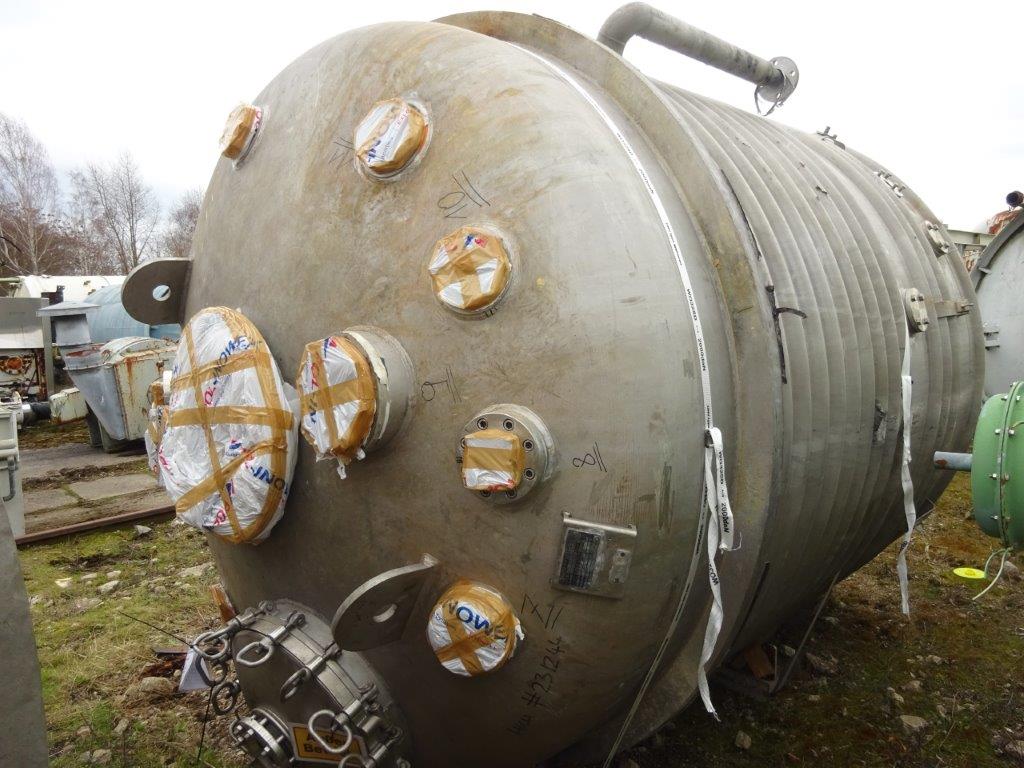 Stainless Steel 316Ti Highly Polished Chema Balcke-Durr VT Gmbh Batch-Type Agitated Reactor - IPP# 231244
