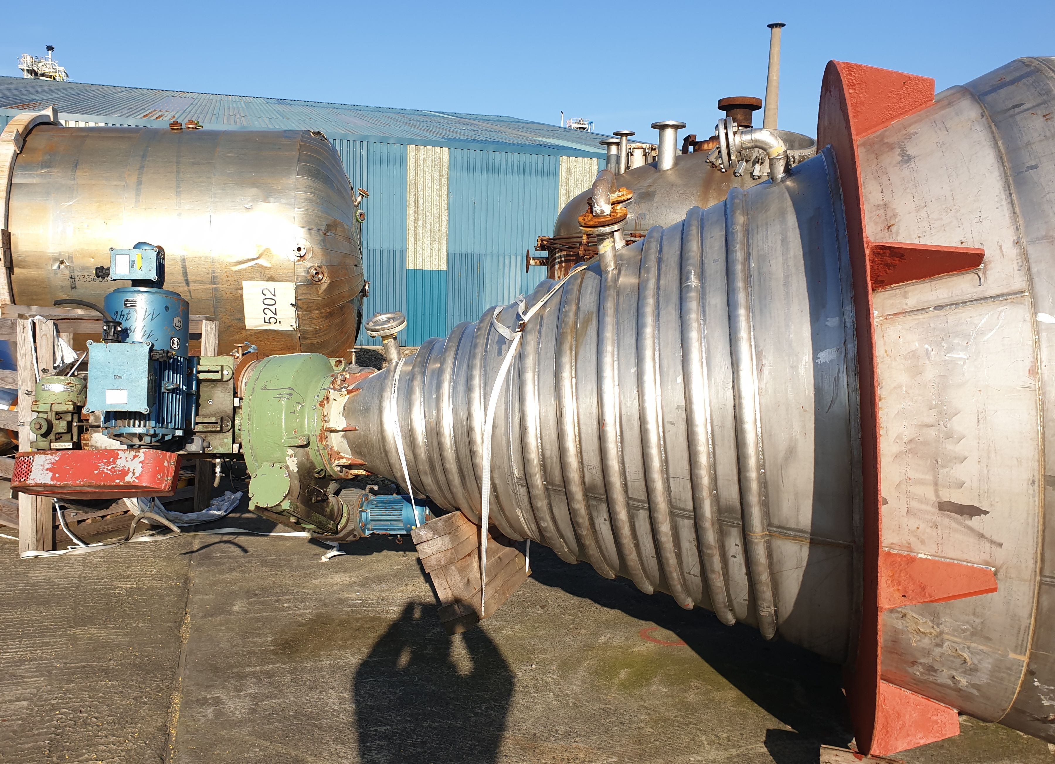 Stainless Steel 316 Clad Bauer Mainz T710C Dryer-Nauta - IPP# 231222