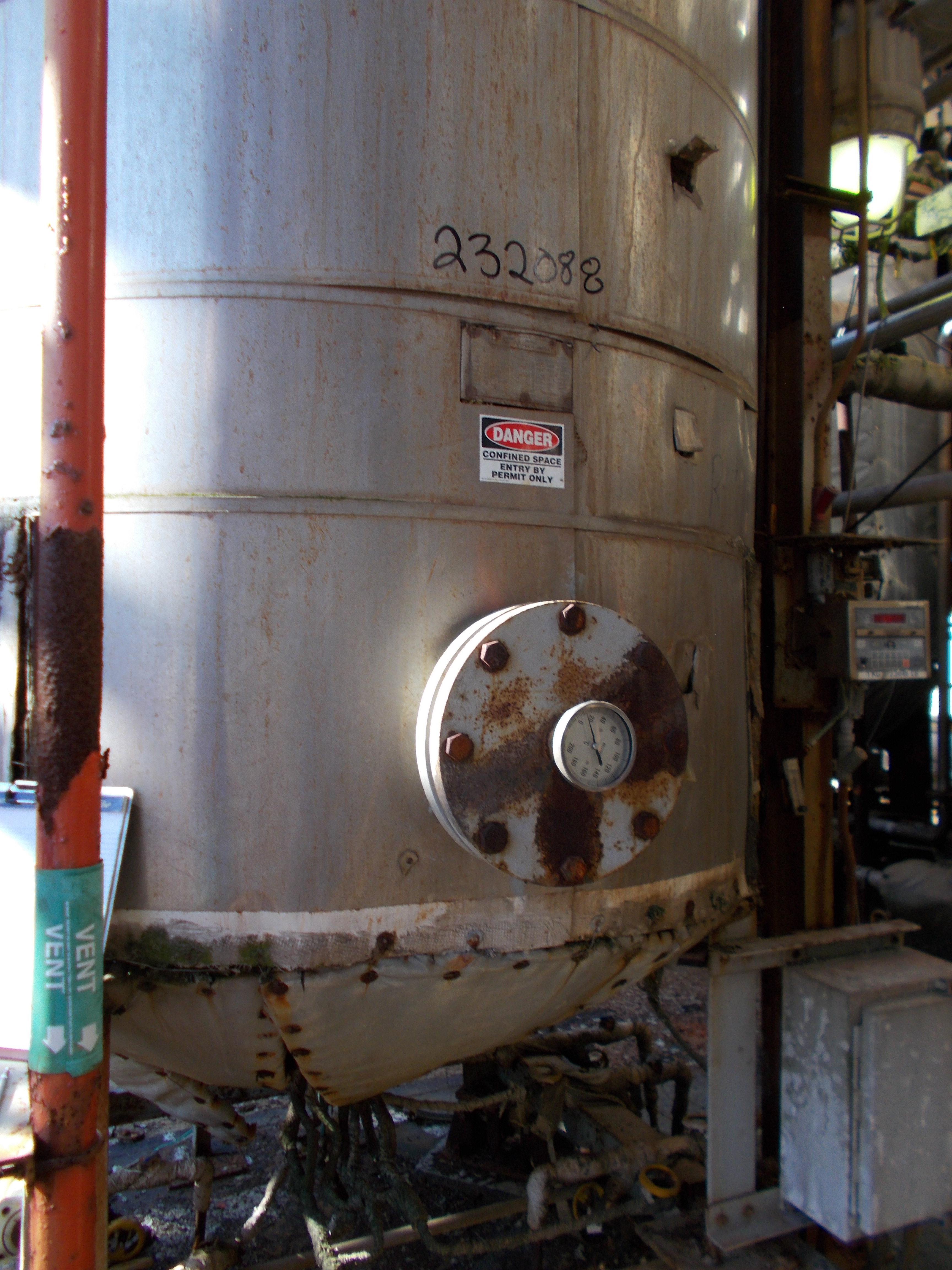 Stainless Steel 304 Whiting Metals, Inc.  Tank - IPP# 232088