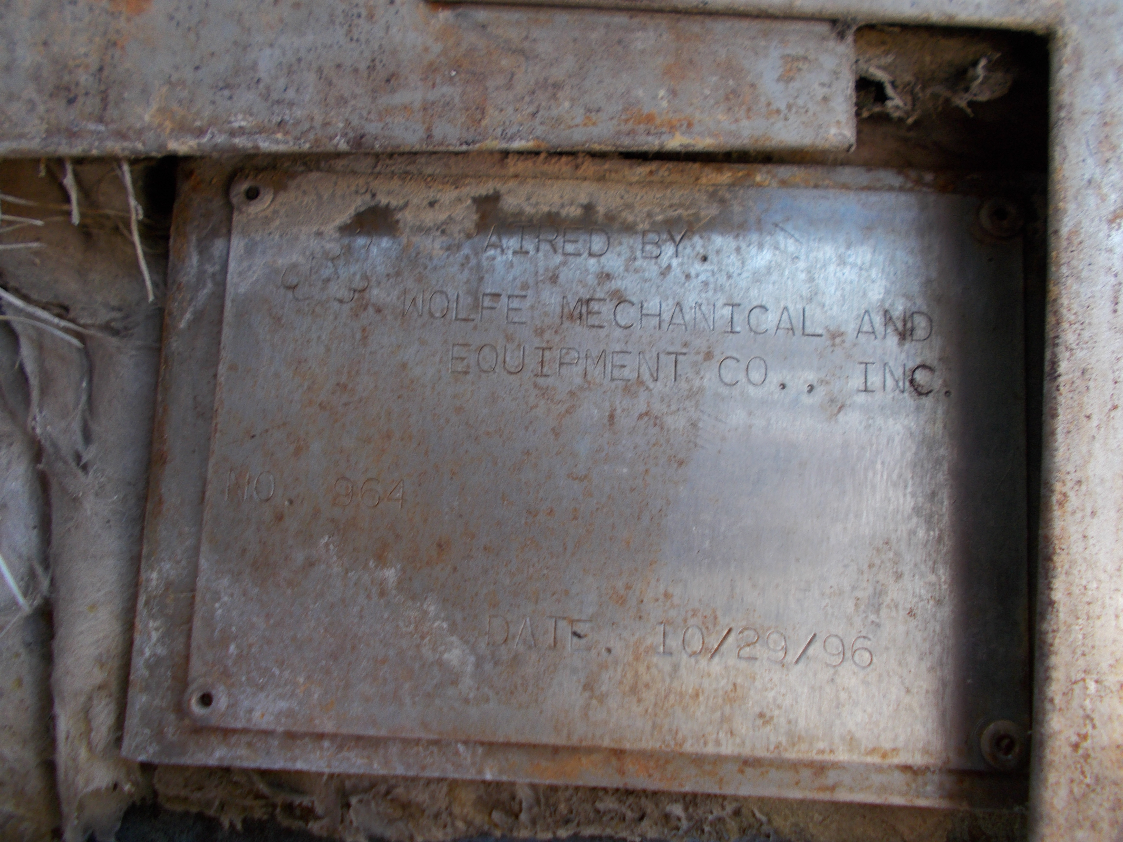 Stainless Steel 304 Evans & Sons Tank - IPP# 232169