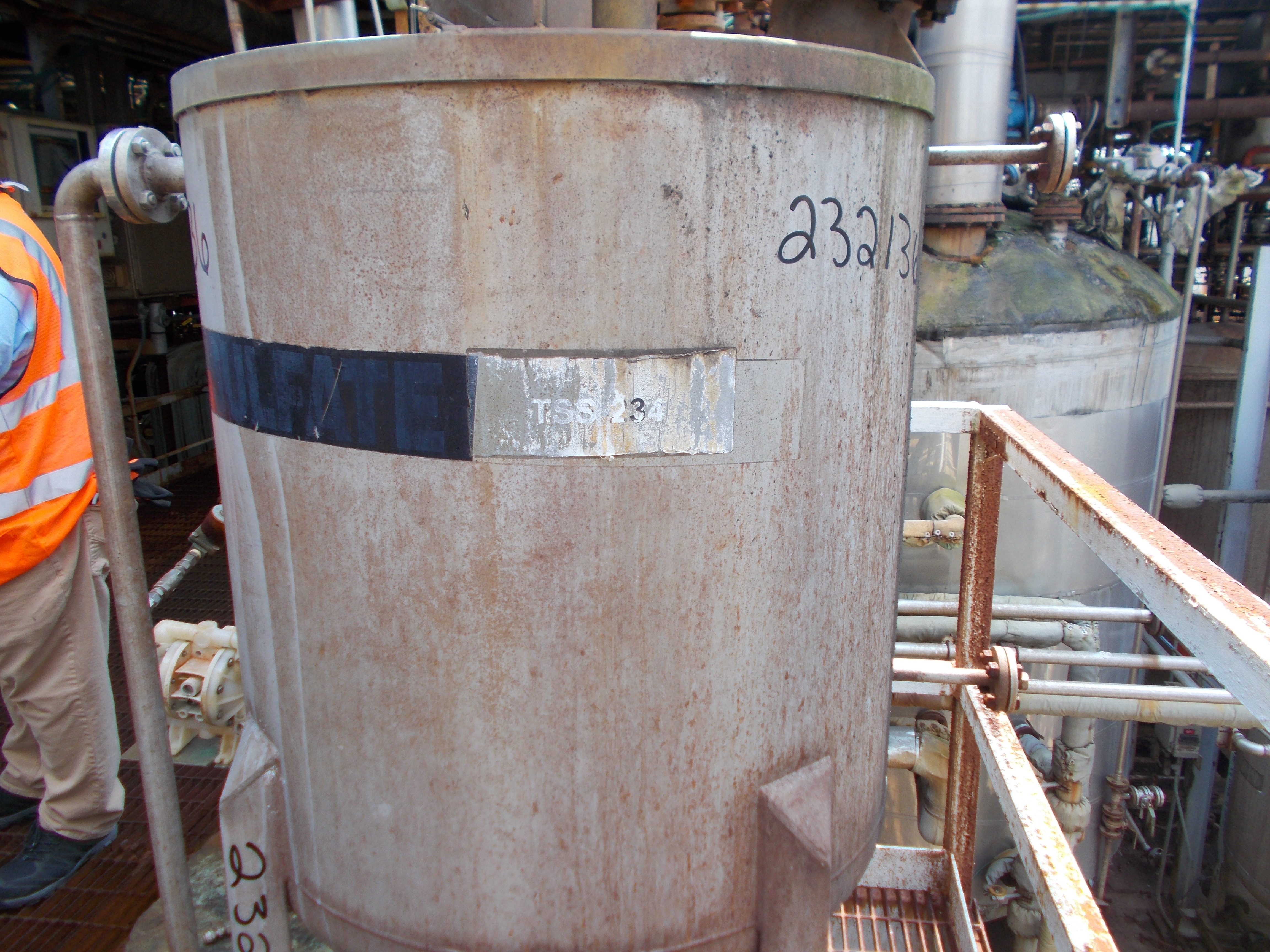 Stainless Steel 304 Wolfe Mechanical Tank - IPP# 232136