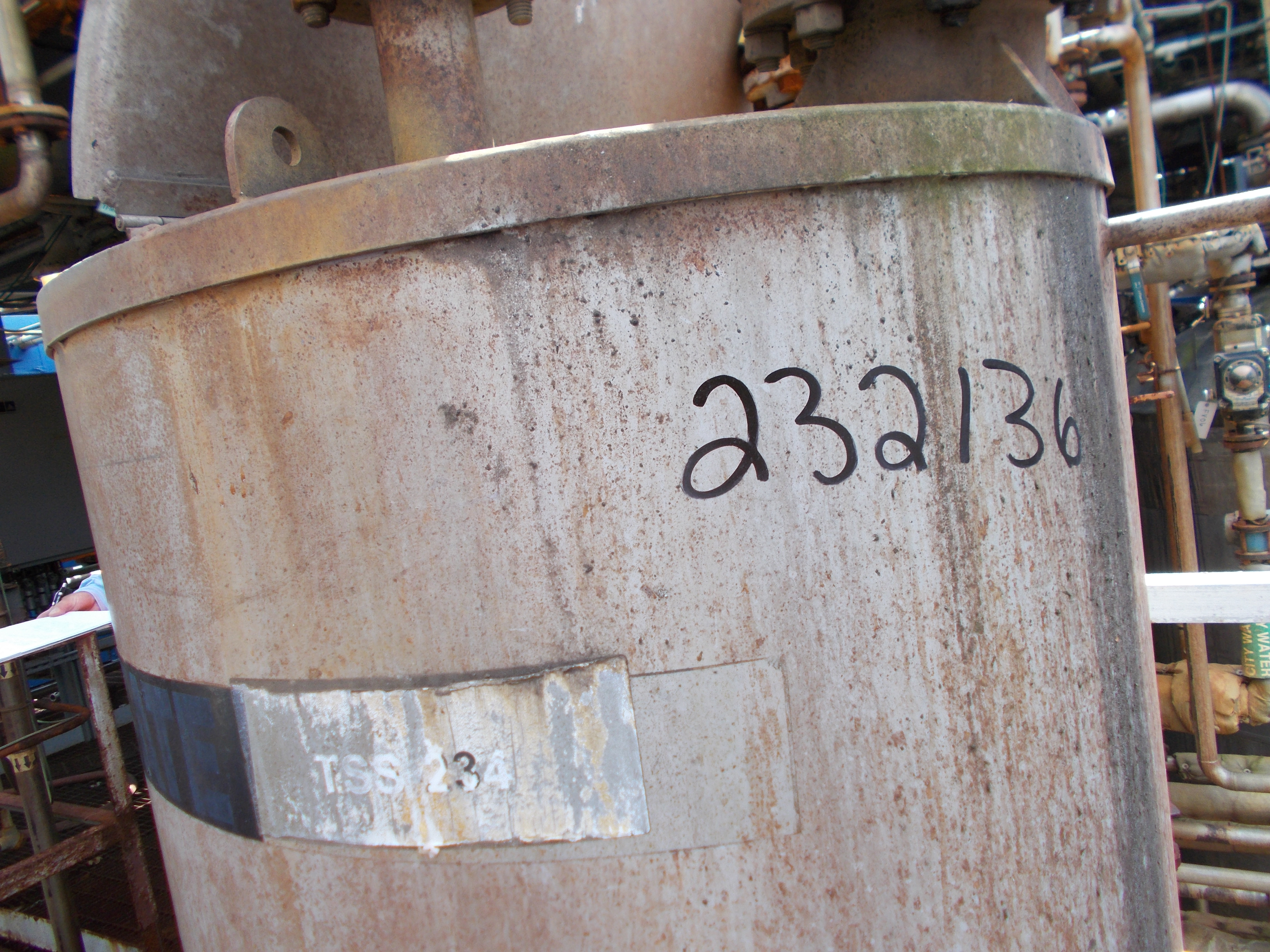 Stainless Steel 304 Wolfe Mechanical Tank - IPP# 232136