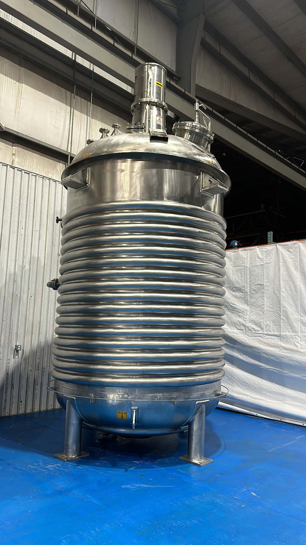 New Stainless Steel 316L Gale Process Solutions Batch-Type Agitated Reactor - IPP# 232498