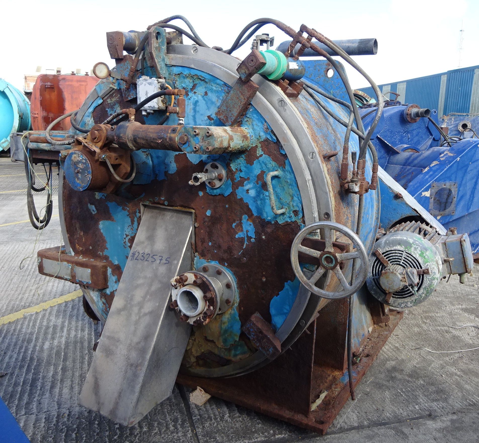 Titanium SMS Buss HSZ412 Centrifuge-Peeler - IPP# 232575