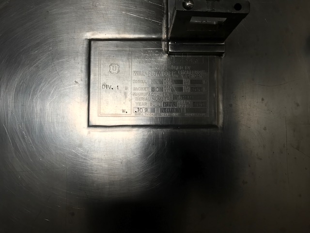   Mixer-Ribbon & Paddle 1.13 m3 (40 ft3) Stainless Steel 321 For Sale - IPP# 232600