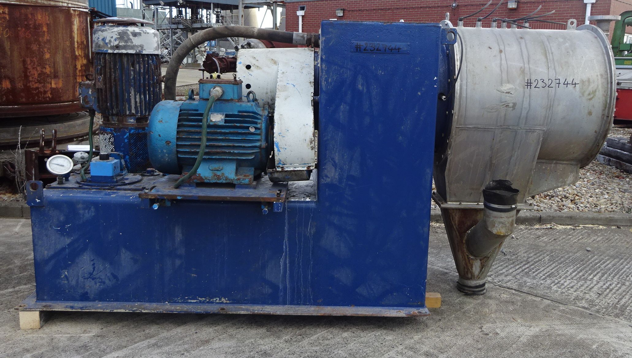   Centrifuge-Pusher 500 mm (19.7 in) Stainless Steel 316 For Sale - IPP# 232744