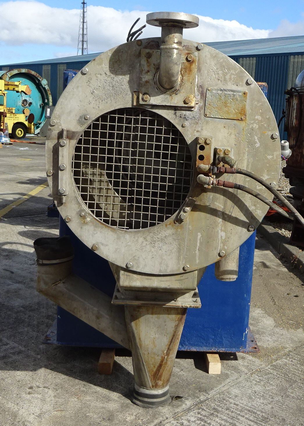   Centrifuge-Pusher 500 mm (19.7 in) Stainless Steel 316 For Sale - IPP# 232744