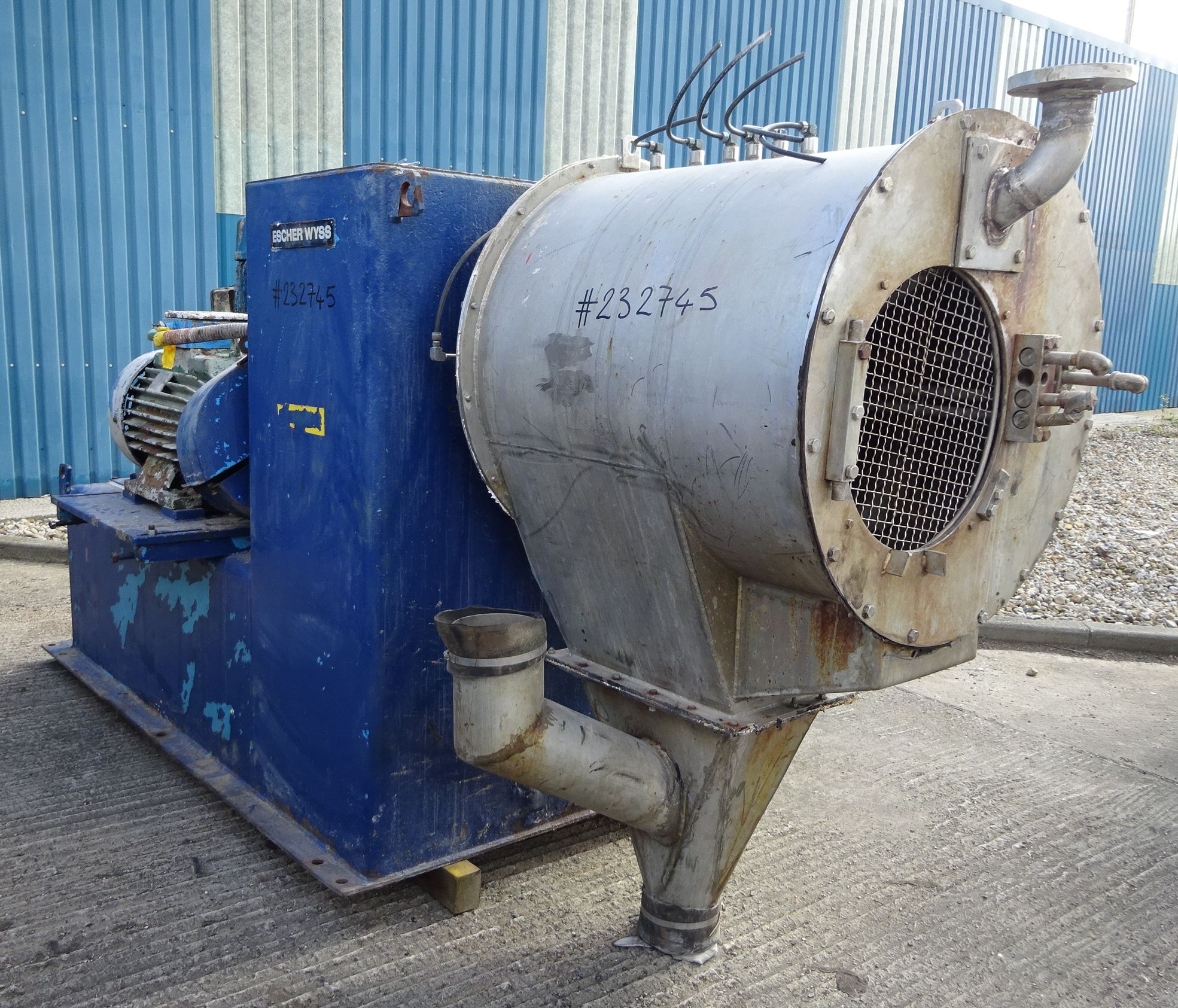   Centrifuge-Pusher 500 mm (19.7 in) Stainless Steel 316 For Sale - IPP# 232745