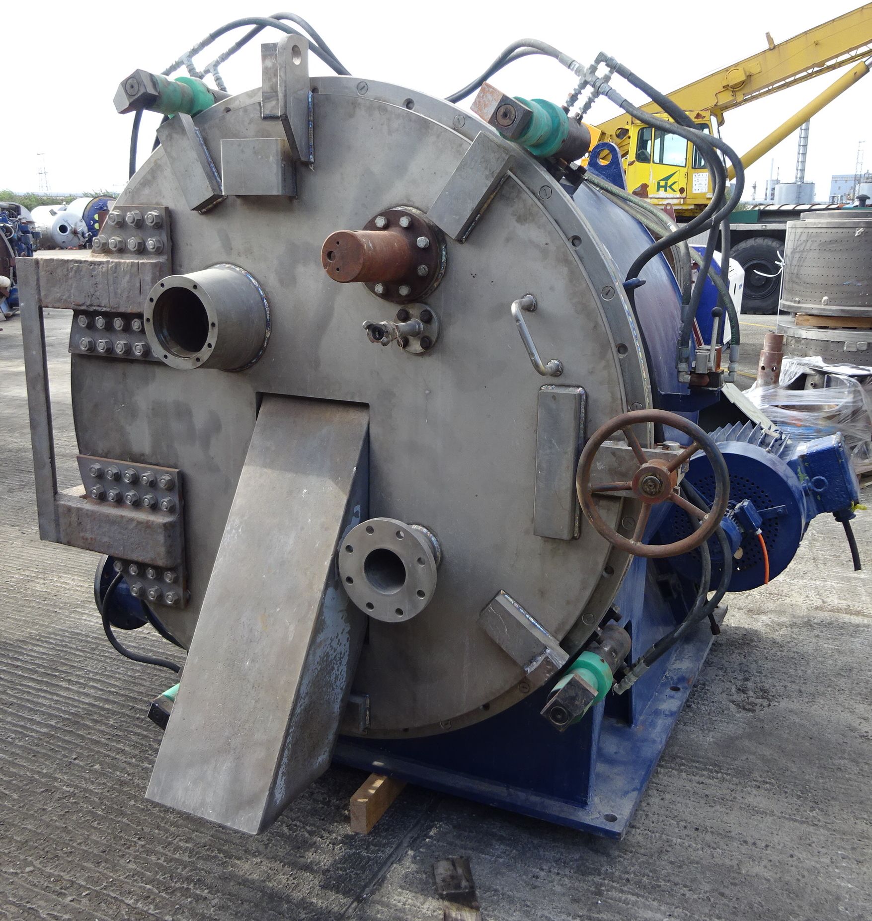 Titanium Luwa-Heine HSZ412 Centrifuge-Peeler - IPP# 232761