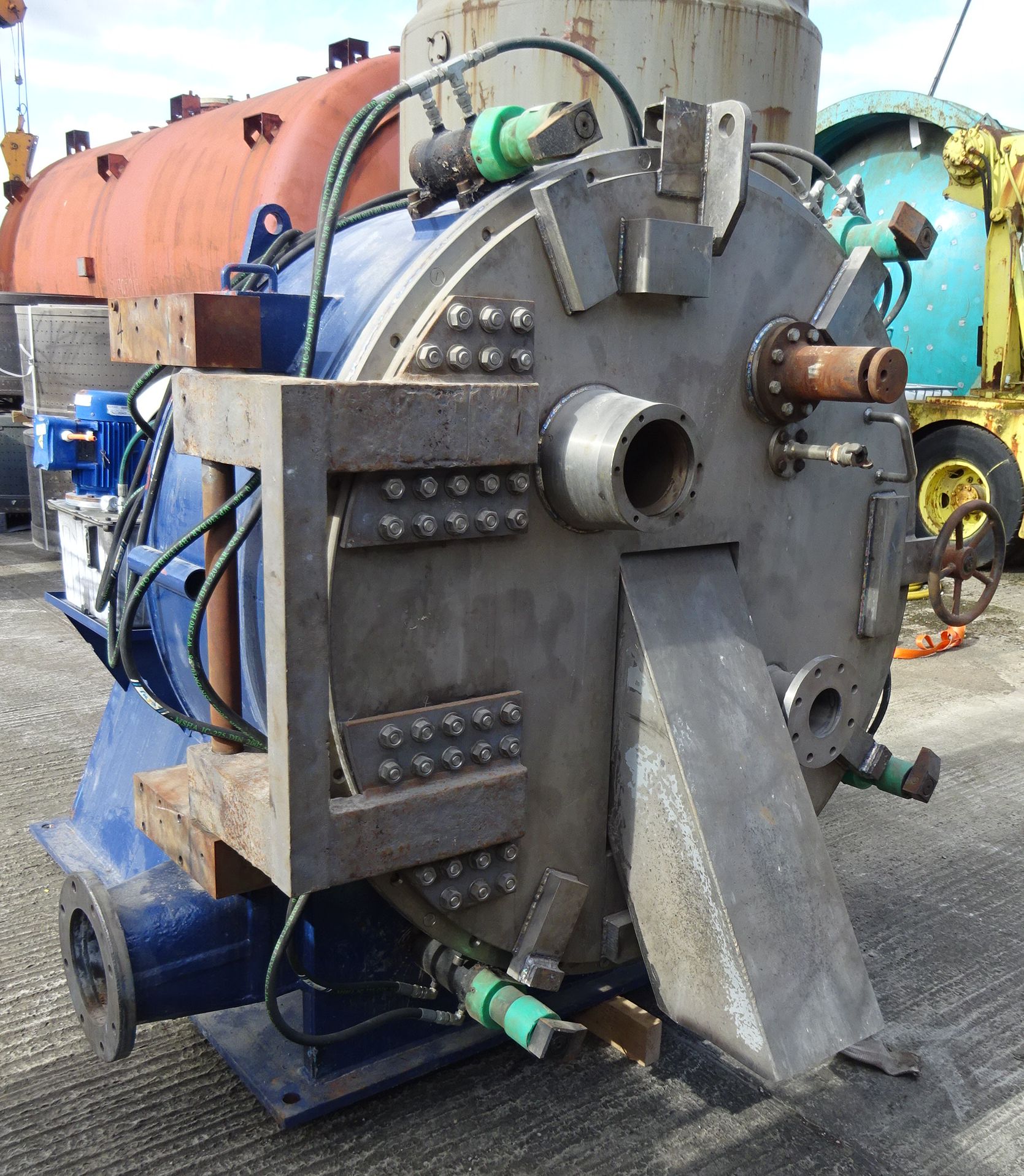 Titanium Luwa-Heine HSZ412 Centrifuge-Peeler - IPP# 232761