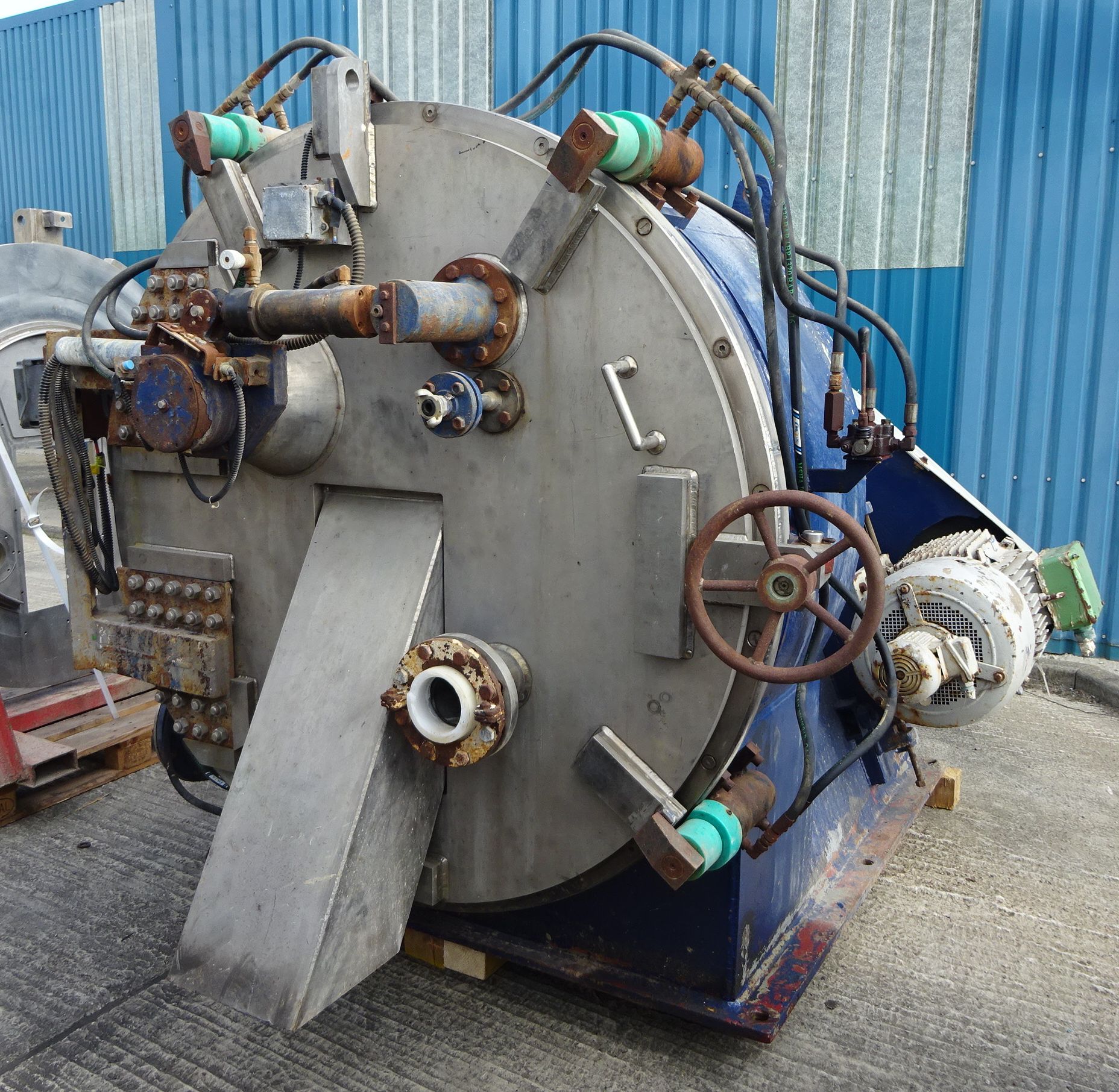 Titanium Luwa-Heine HSZ412 Centrifuge-Peeler - IPP# 232764