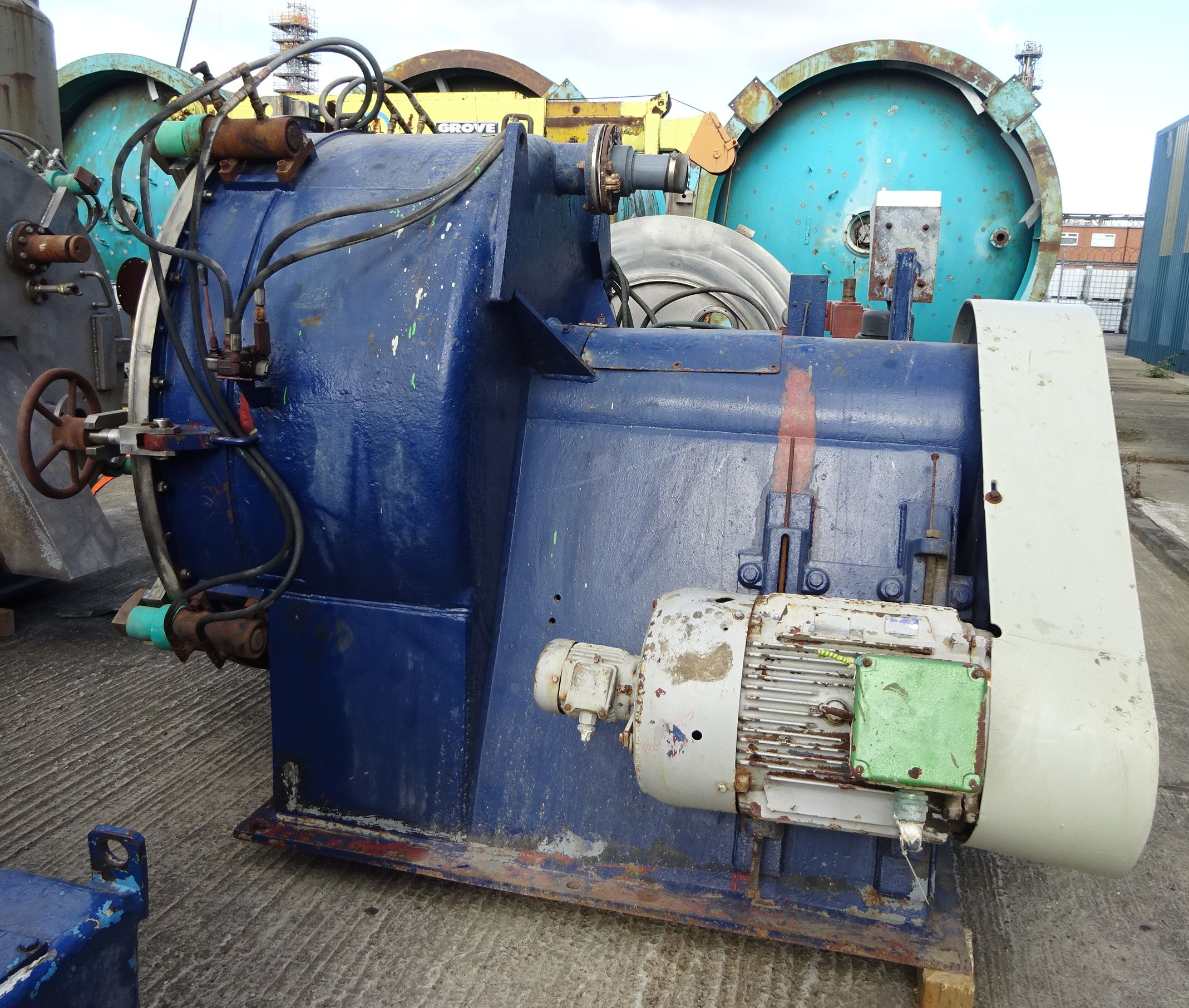 Titanium Luwa-Heine HSZ412 Centrifuge-Peeler - IPP# 232764