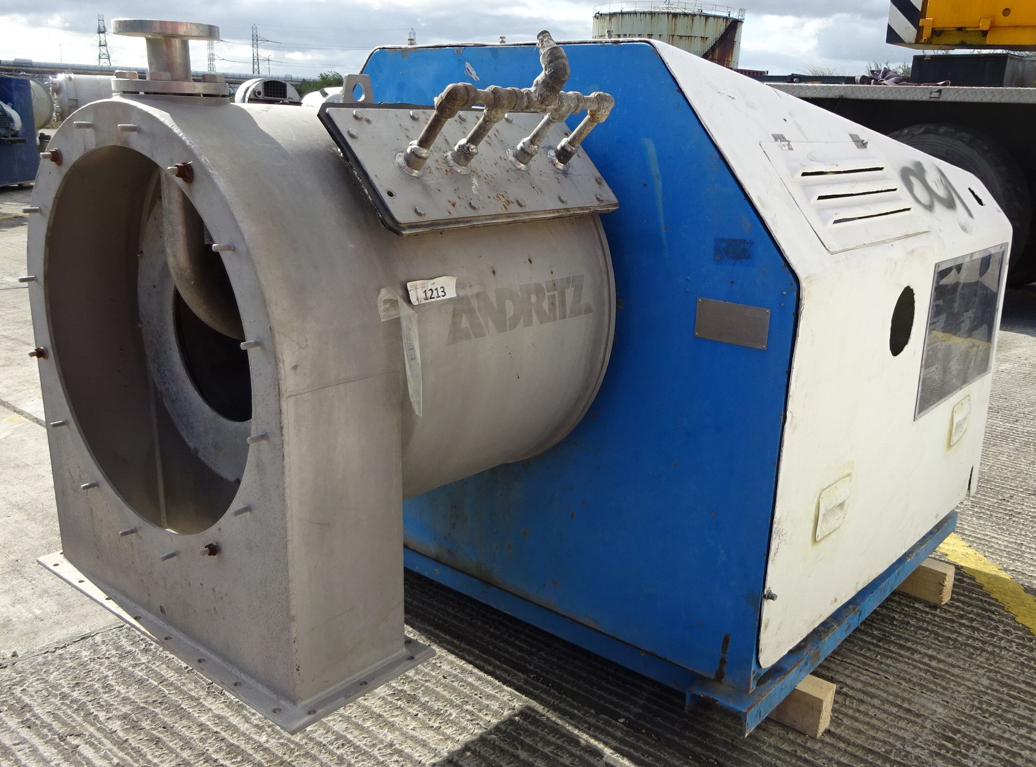 Stainless Steel 317 Andritz SZ400/2 Centrifuge-Pusher - IPP# 232766