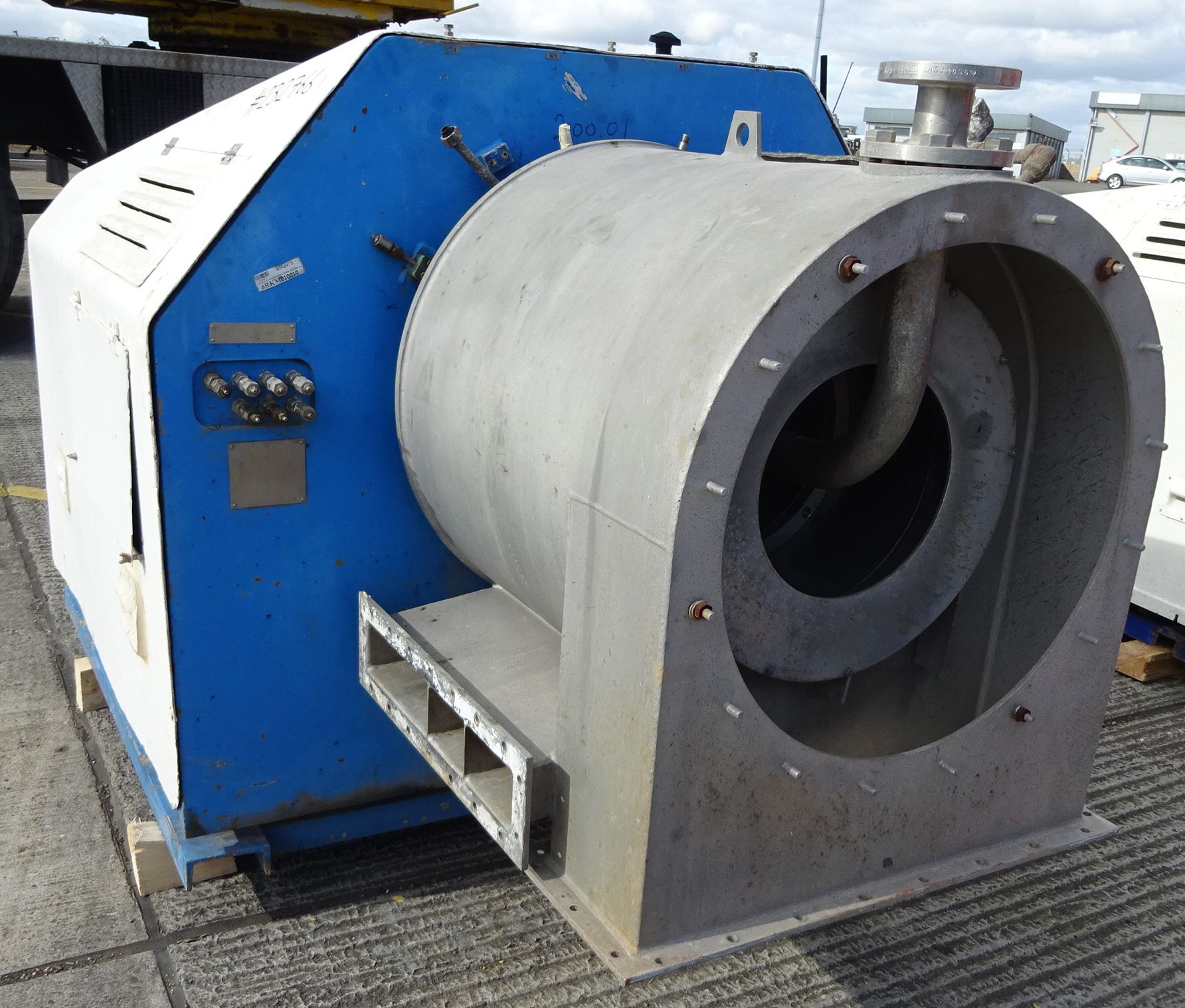 Stainless Steel 317 Andritz SZ400/2 Centrifuge-Pusher - IPP# 232766