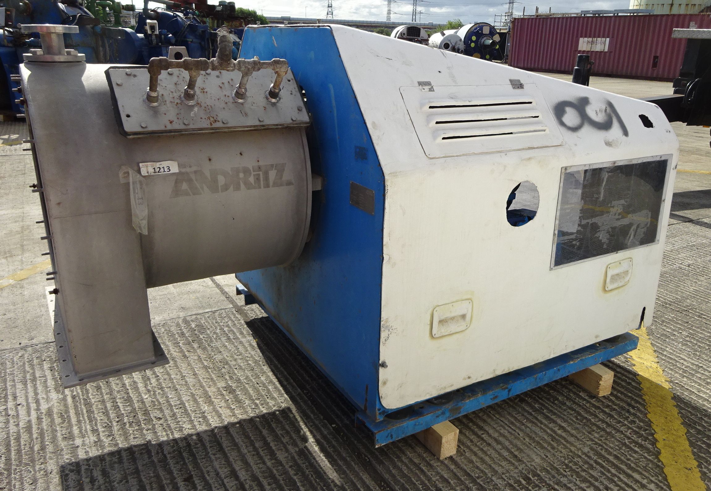 Stainless Steel 317 Andritz SZ400/2 Centrifuge-Pusher - IPP# 232766