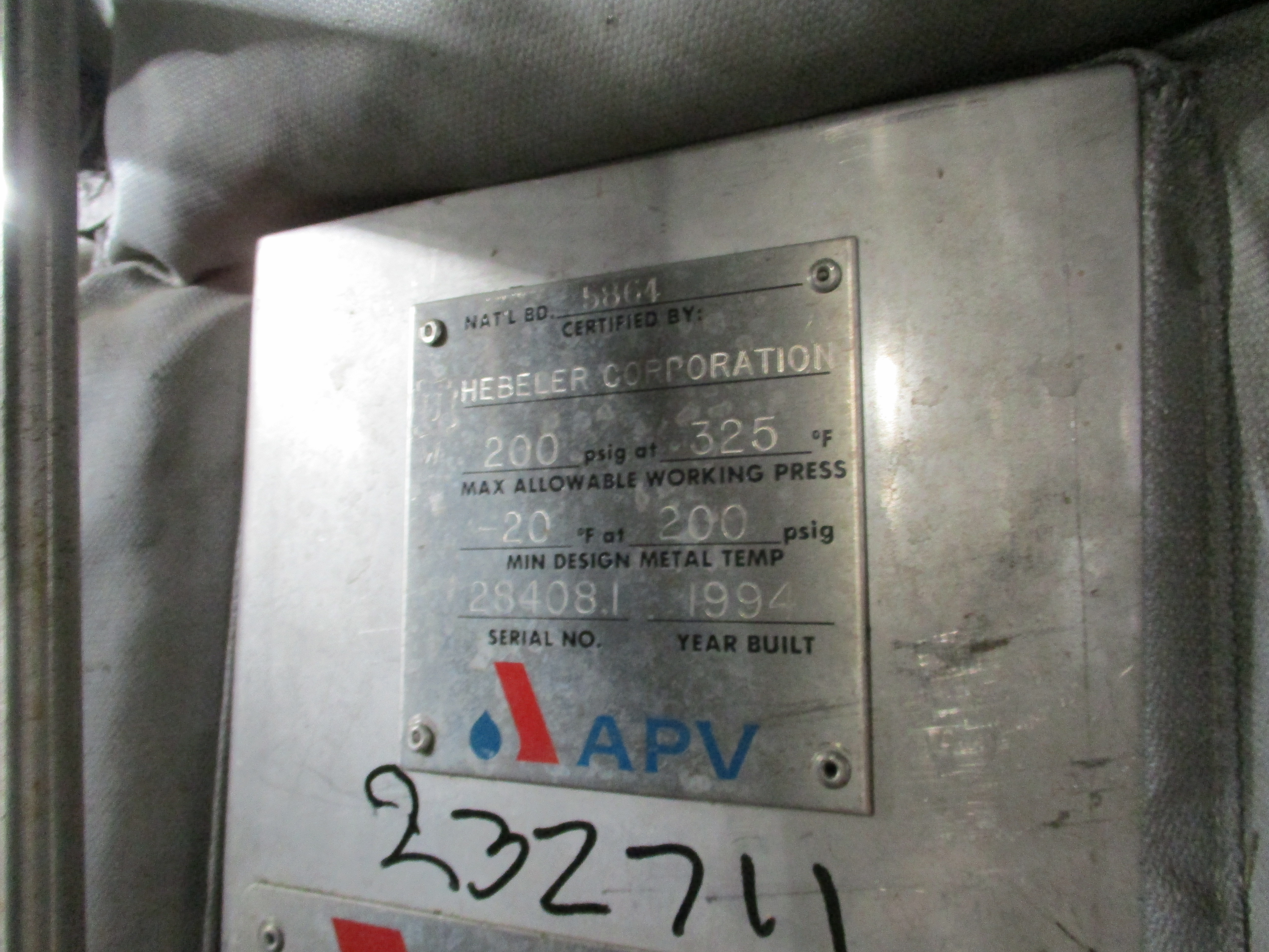 Stainless Steel 316 Plate and Frame Heat Exchanger - IPP# 232711